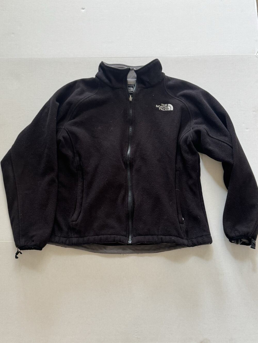 Women’s The North Face Black Full Zip Fleece Size S
